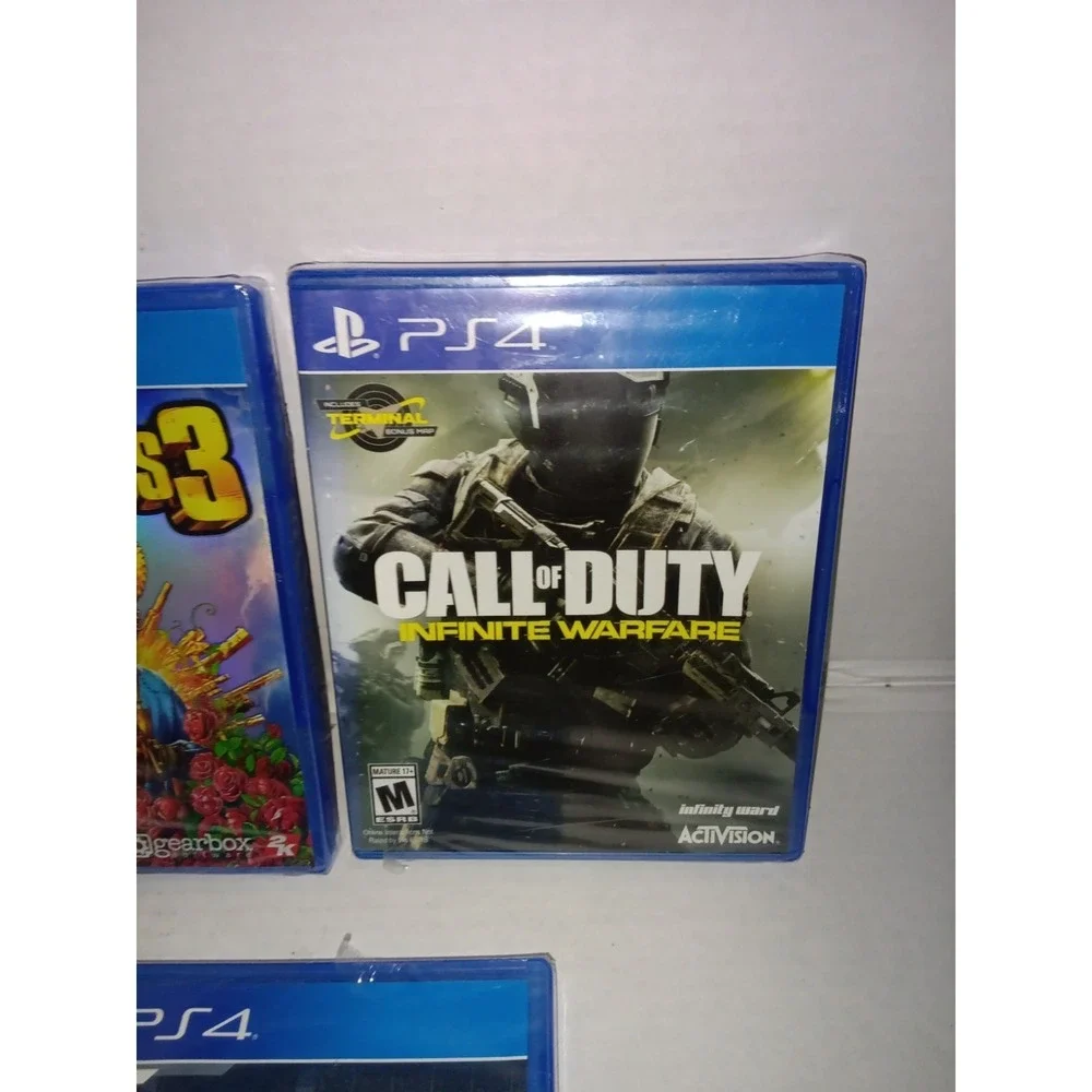 Lot of 3 Sealed PlayStation 4 Games